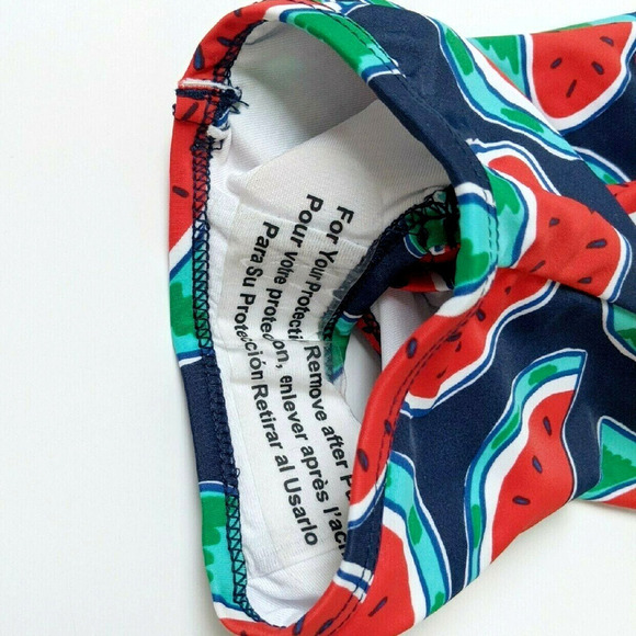 New Hanna Andersson 3T Watermelon Swimsuit One piece Swim - Picture 4 of 4